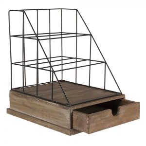 CLAYRE & EEF PORTALETTERE LEGNO