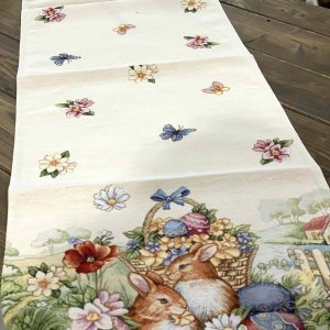 RUNNER GOBELIN CONIGLIETTI COCCOLE
